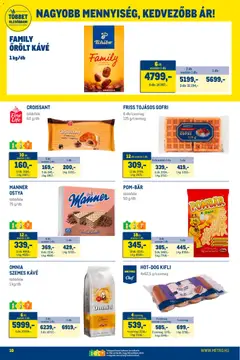 Metro - Élelmiszer és Szezonális katalógus 2026/01 - amely érvényes a következő dátumtól: 02.01.2026 | Oldal: 10