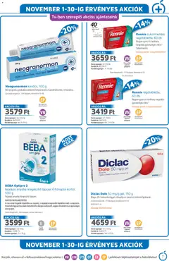 Alma Gyógyszertárak Akciós újság - amely érvényes a következő dátumtól: 01.11.2025 | Oldal: 7