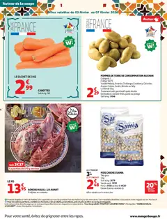 Auchan - Prévisualisation de Auchan - Promos Ramadan 2026 valide à partir de 03.02.2026 | Page: 6 | Produits: Agneau, Pois chiches, Pois, Pommes