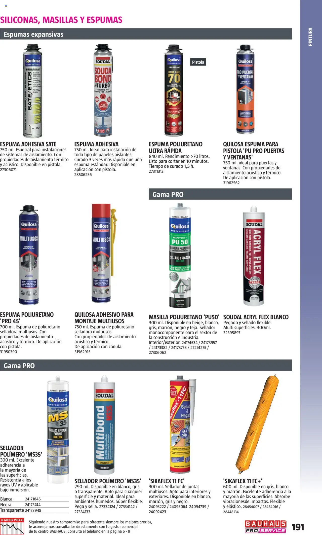 Bauhaus - ProService  │ válido desde el 24.02.2025 | Página: 191 | Productos: Té, Teléfono