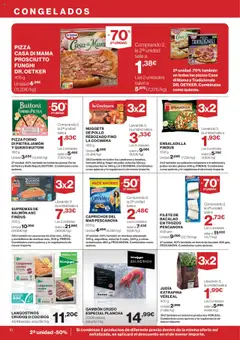 El Corte Inglés ofertas │ válido desde el 14.08.2025 | Página: 10 | Productos: Ensaladilla, Pizza, Croquetas, Filete