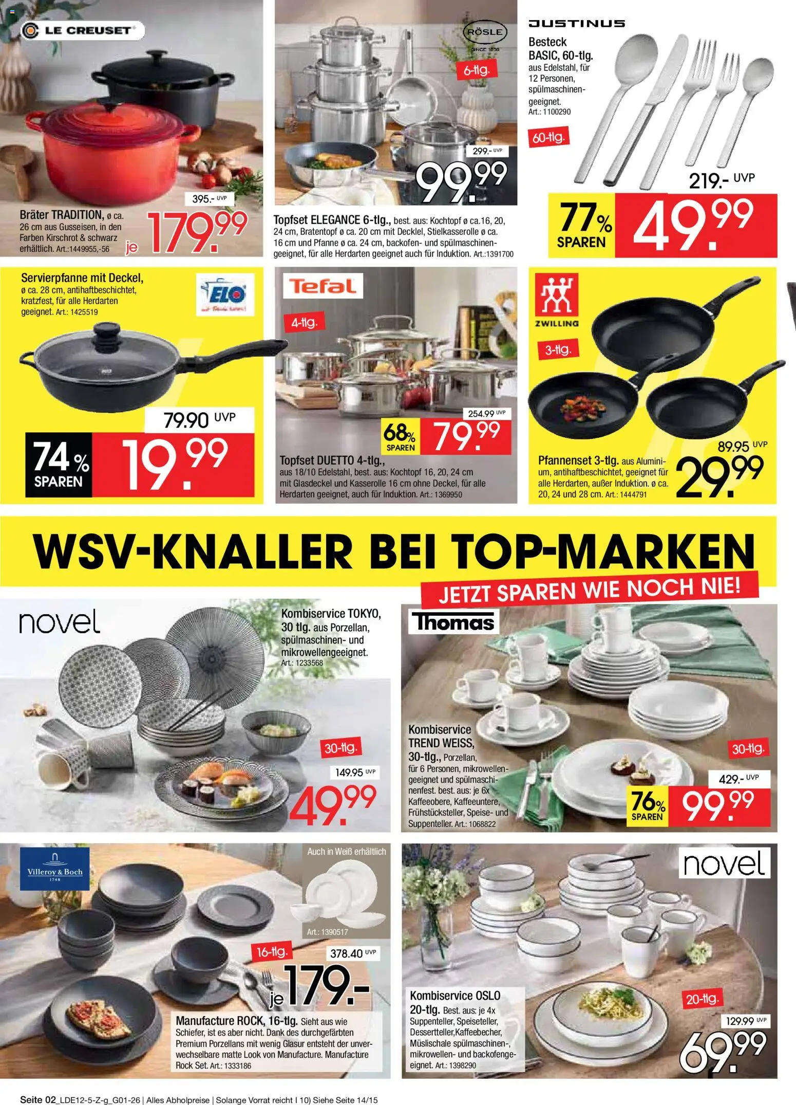 Zurbrüggen - Inventur-Verkauf – gültig ab 26.12.2025 | Seite: 2 | Produkte: Rock, Backofen