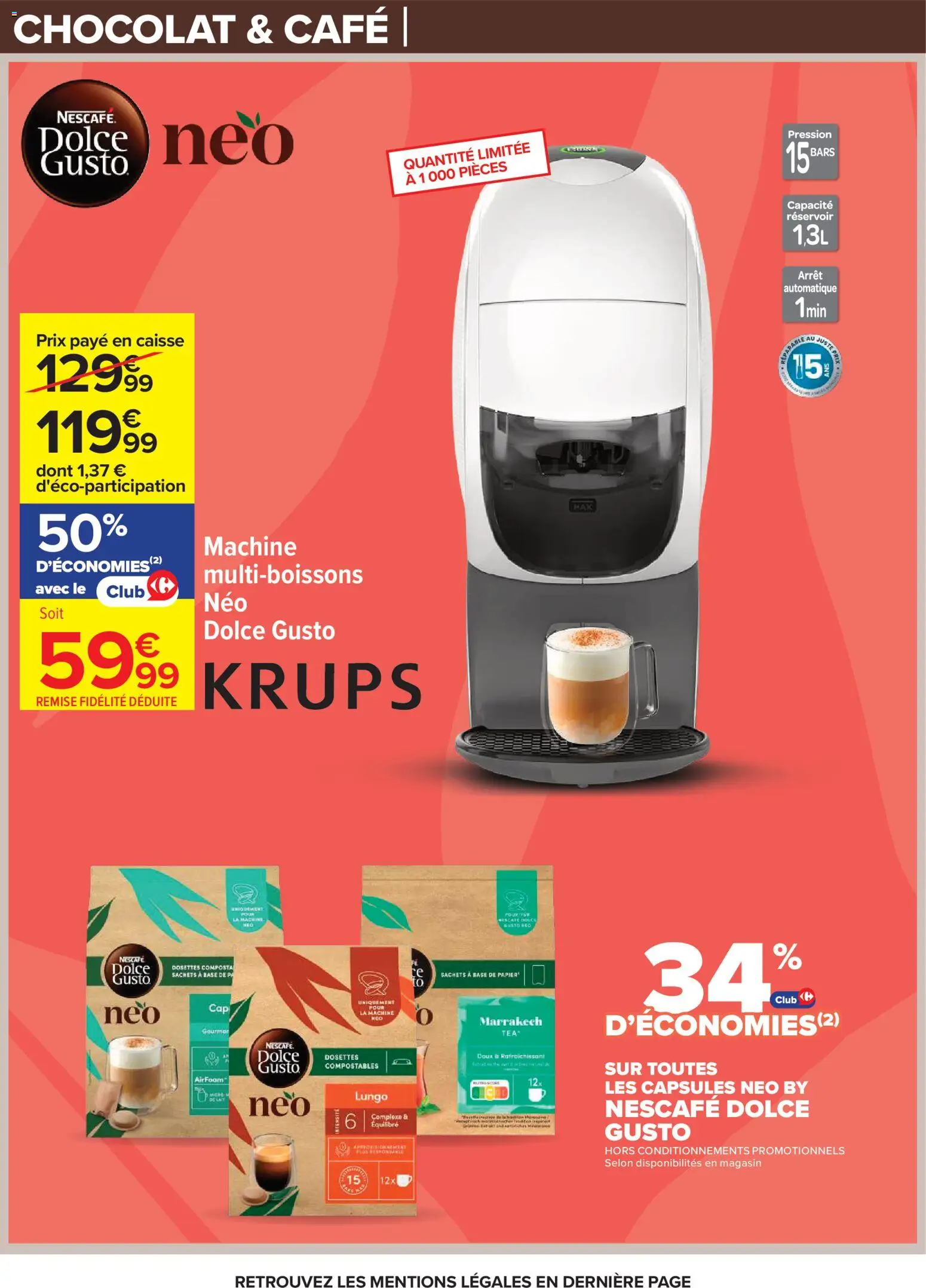 {H1} | Page: 20 | Produits: Base, Four, Dolce Gusto, Café