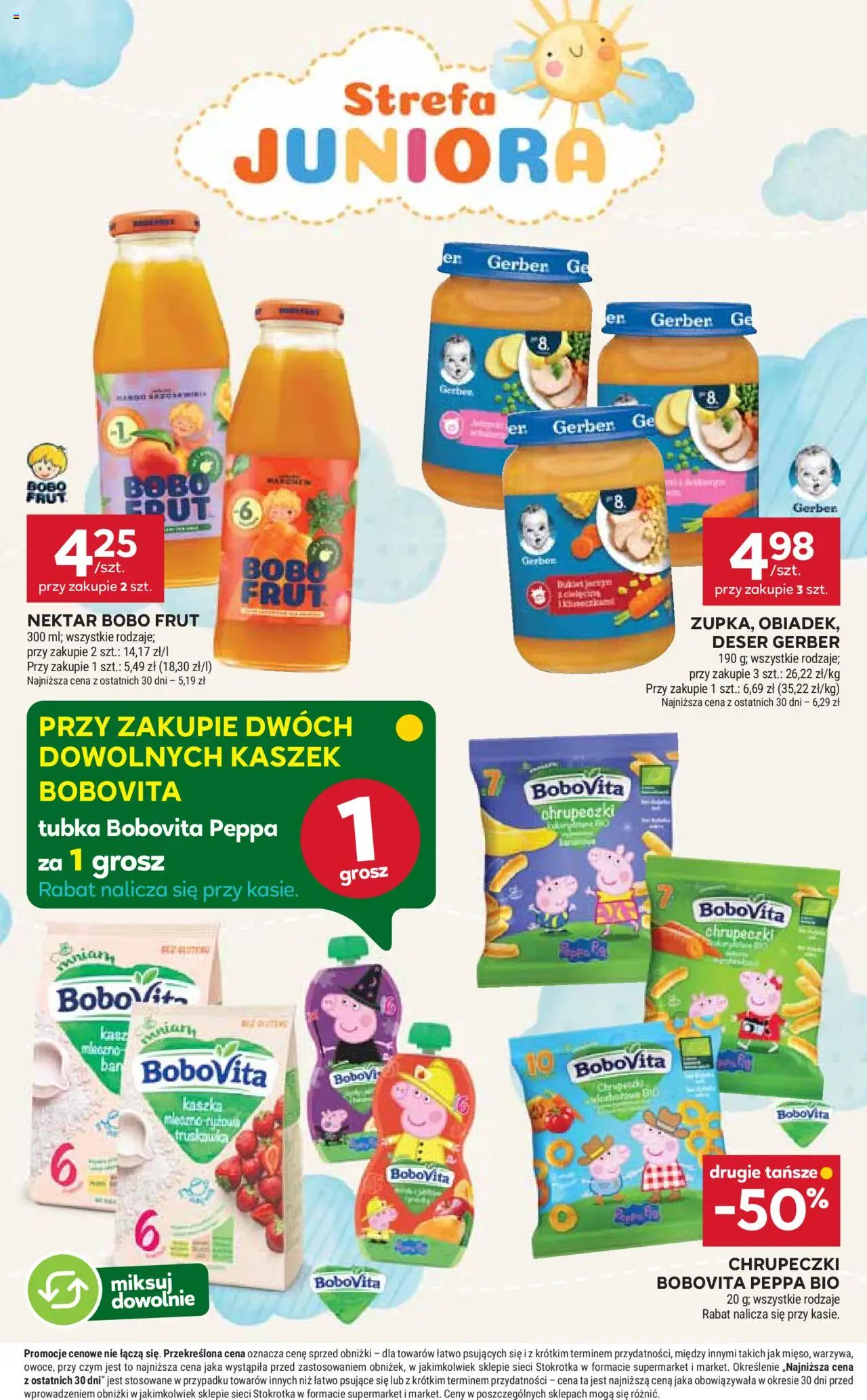 Stokrotka Gazetka od 02.10.2025 | Strona: 42 | Produkty: Stokrotka, Bobo frut