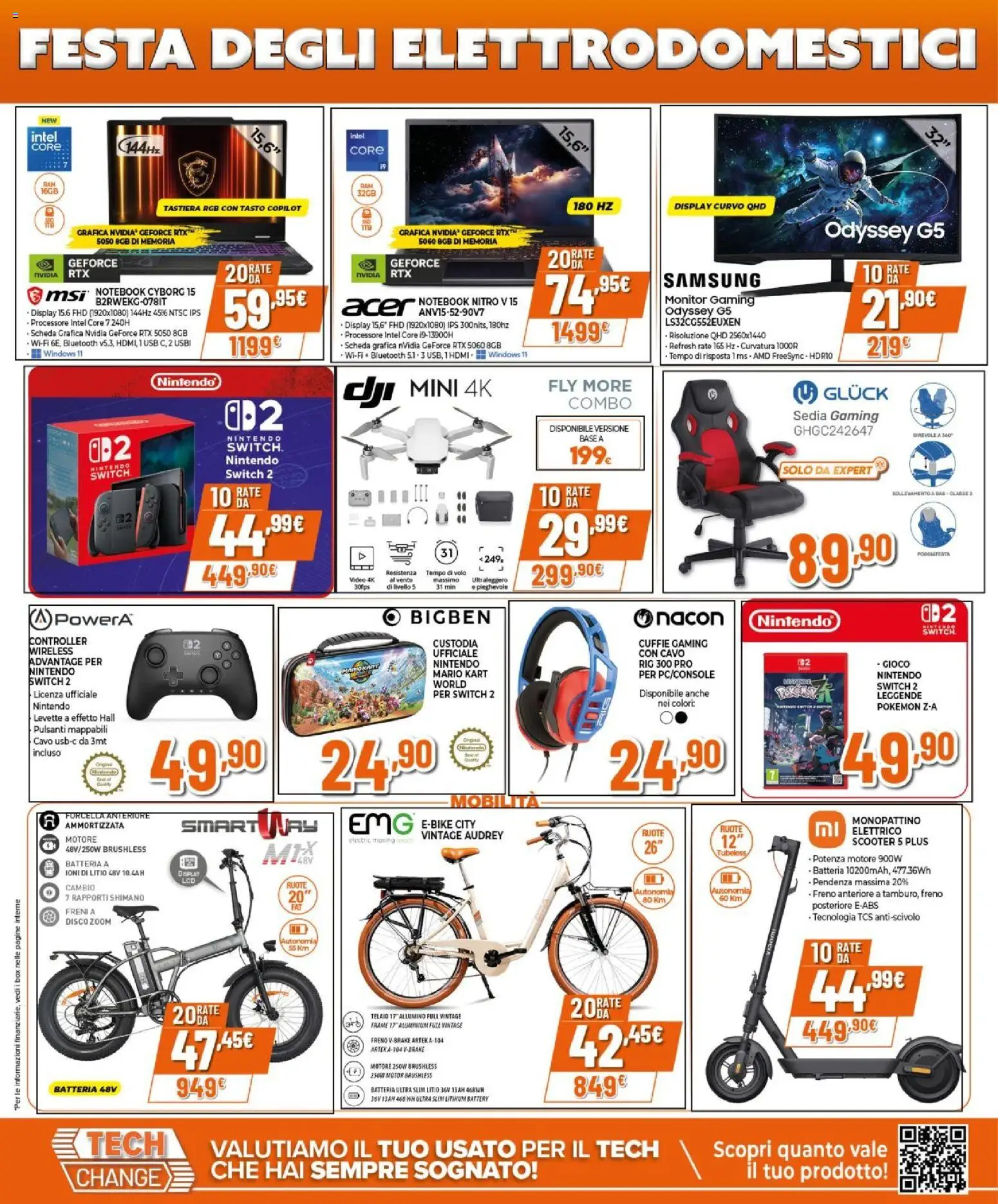 Volantino Expert del 12.03.2026 | Pagina: 25 | Prodotti: Tastiera, Cavo, USB, Batteria