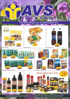 AVS leidinys galioja nuo 13.04.2026