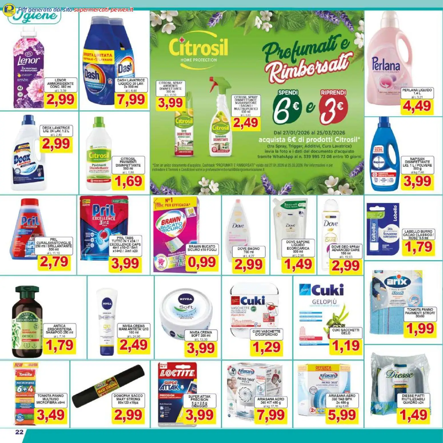 Volantino Pewex del 04.02.2026 | Pagina: 22