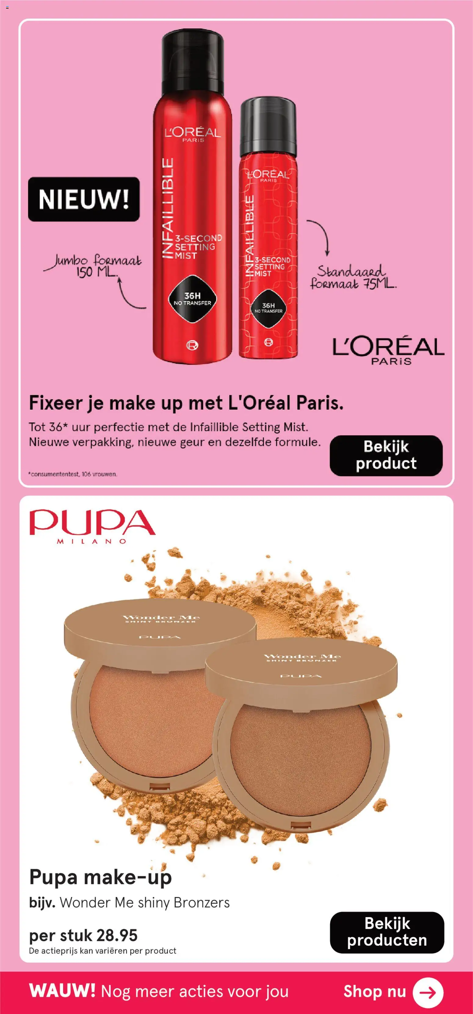 {H1} | Pagina: 74 | Producten: Kan, Geur, Make up, Bronzer