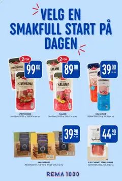 Forhåndsvisning av Rema 1000 kundeavis gyldig fra 16.02.2026 | Side: 16 | Produkter: Kit stație, Skinke, Urter, Галстук