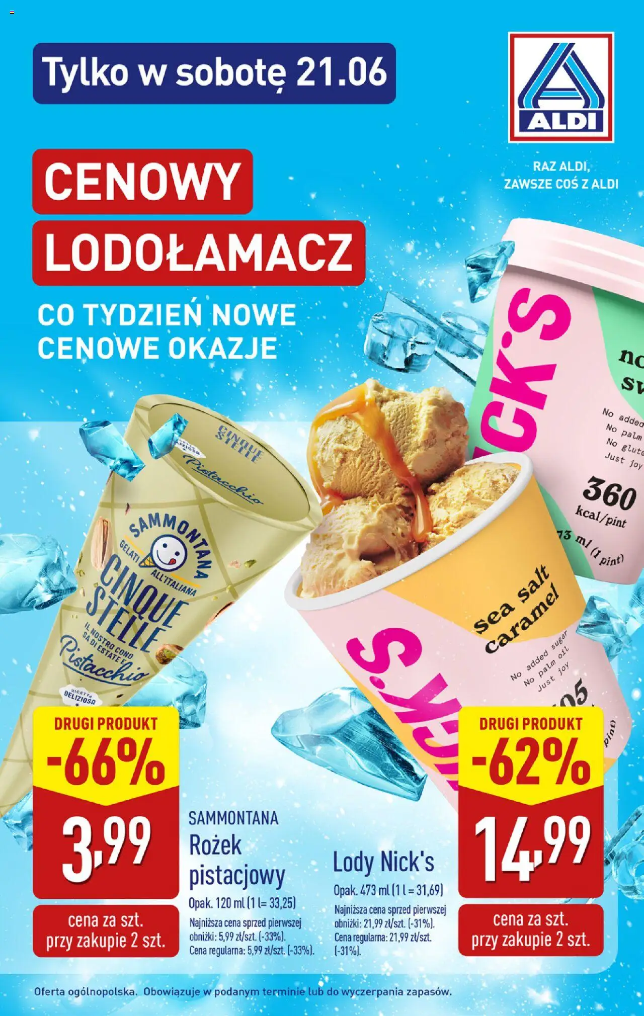 Aldi Gazetka od 16.06.2025 | Strona: 30 | Produkty: Lody