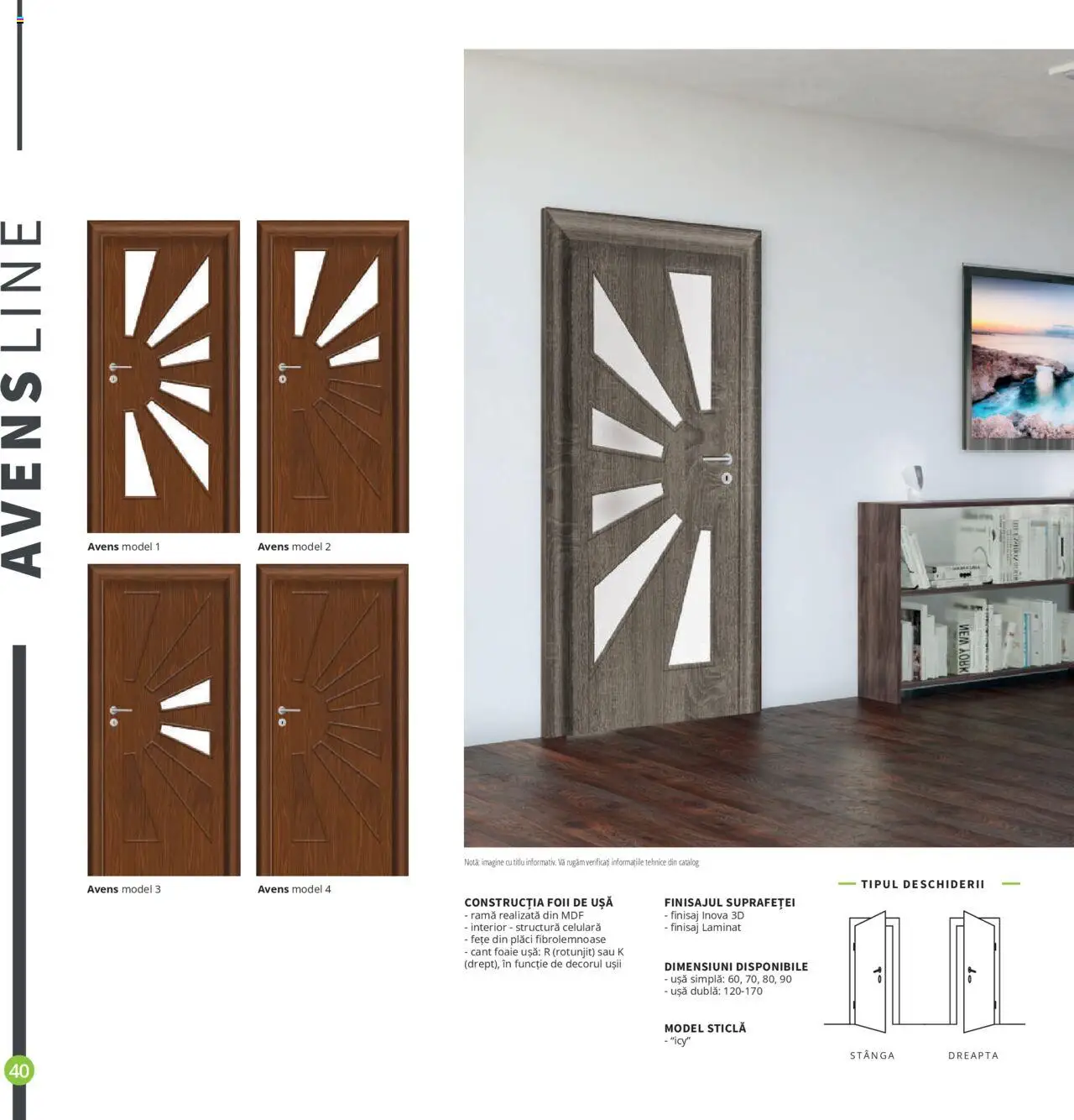 Noul catalog Proges – valabil de la 01.08.2025 | Pagină: 40 | Produse: Ușă