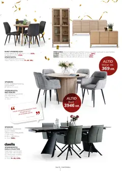 Daells Bolighus - Tilbudsavis gyldig fra 29.10.2025 | Side: 16 | Produkter: Bord, Stol, Skænk, Vitrine