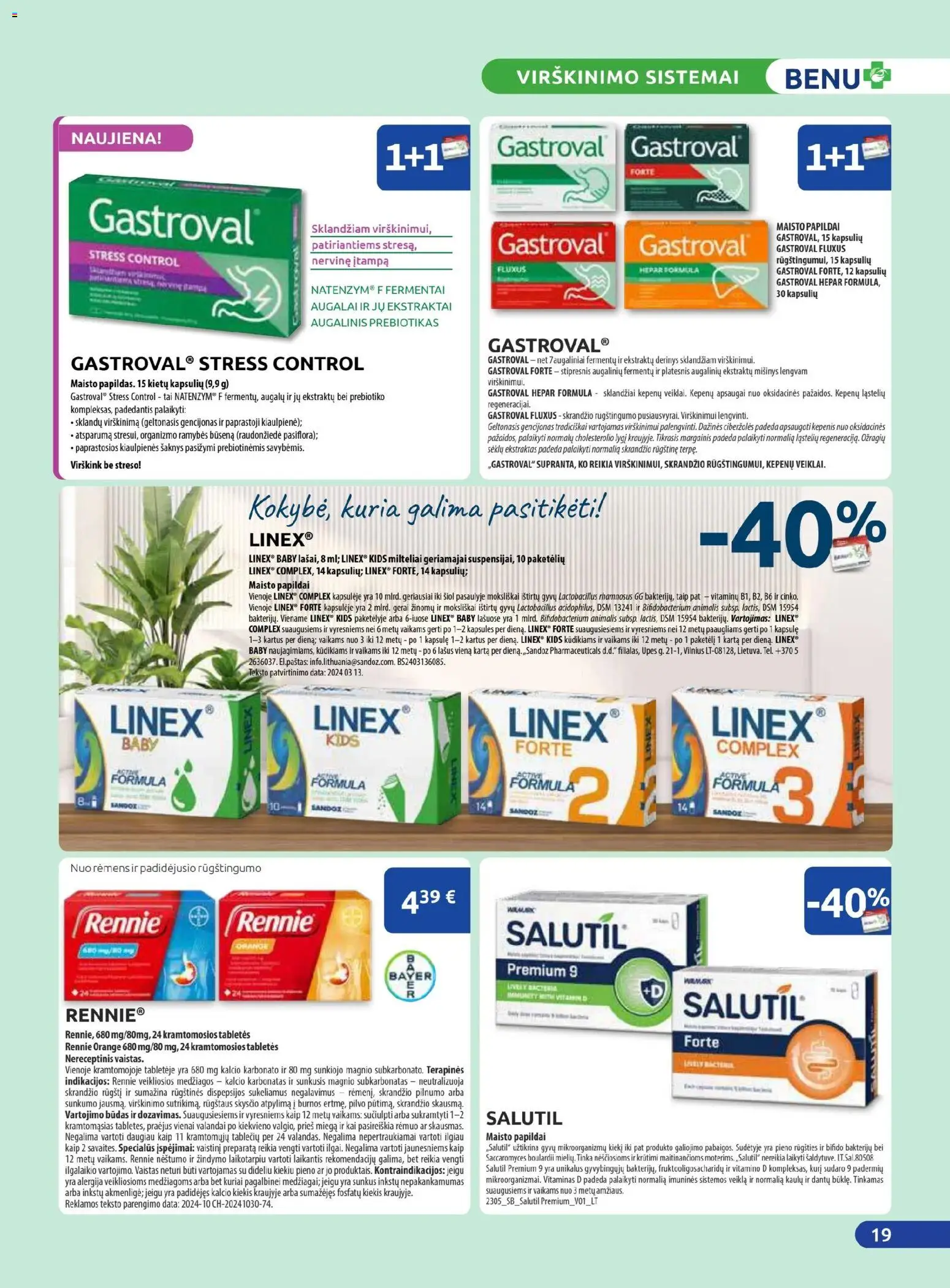 BENU akcijos nuo 01.11.2025 | Puslapis: 19