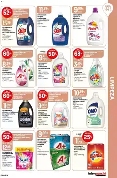 Pré-visualização Intermarché folheto válido de 19.02.2026 | Página: 45 | Produtos: Agua, Máquina de lavar, Perfume, Detergente