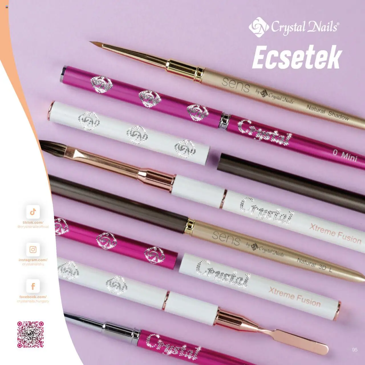 Crystal Nails akciós ujság - amely érvényes a következő dátumtól: 01.01.2024 | Oldal: 95