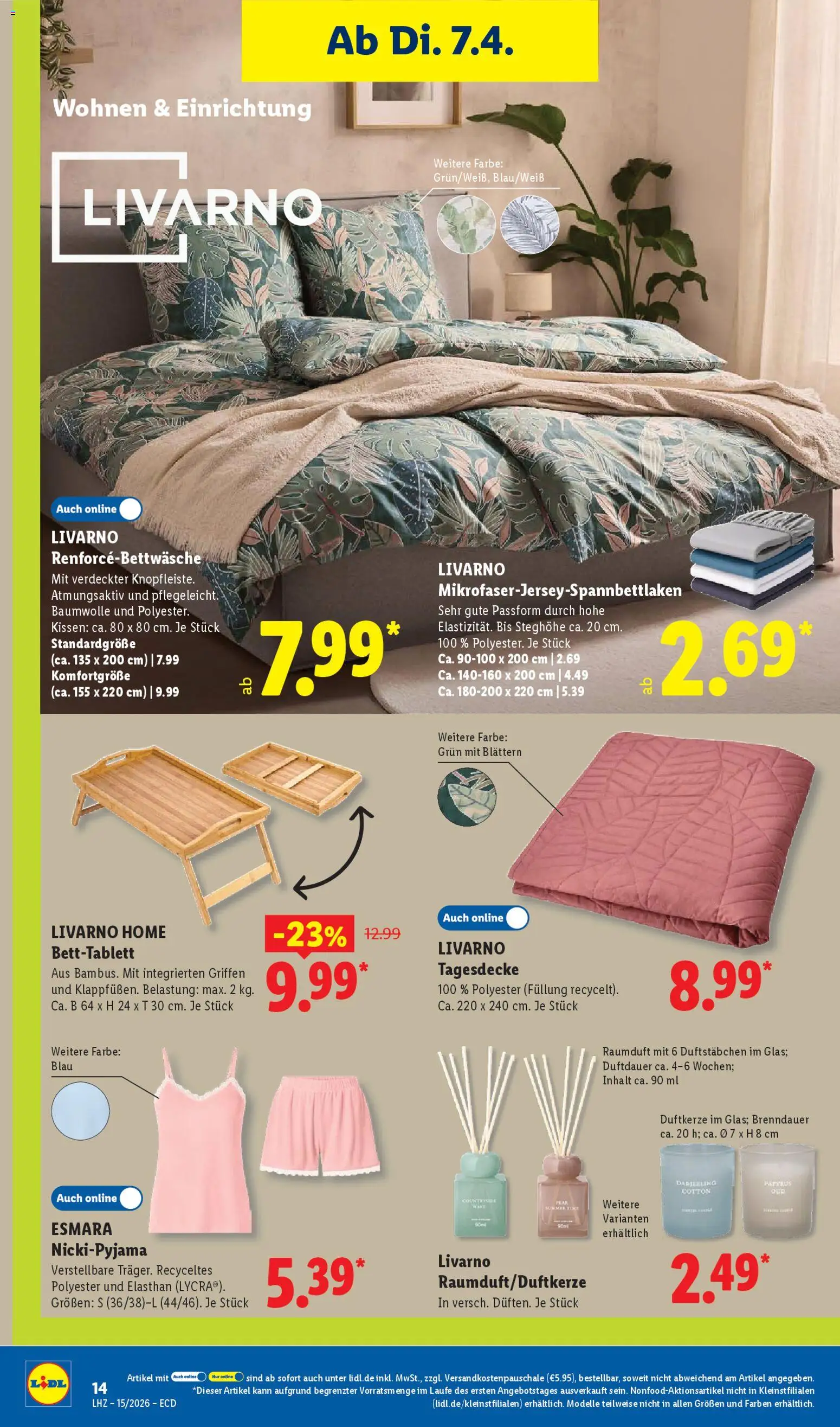 Lidl Německo leták od 07.04.2026 | Strana: 34