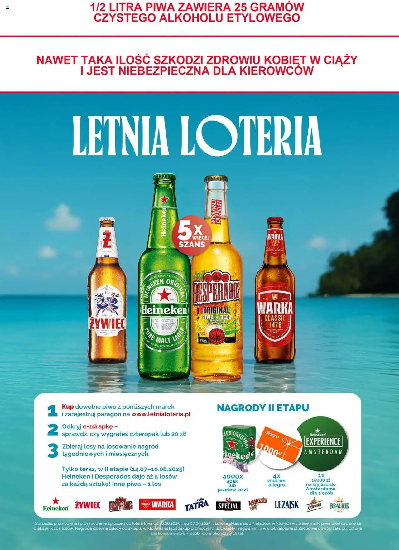 Groszek Gazetka - Market od 07.08.2025 | Strona: 38 | Produkty: Warka, Piwo, Heineken