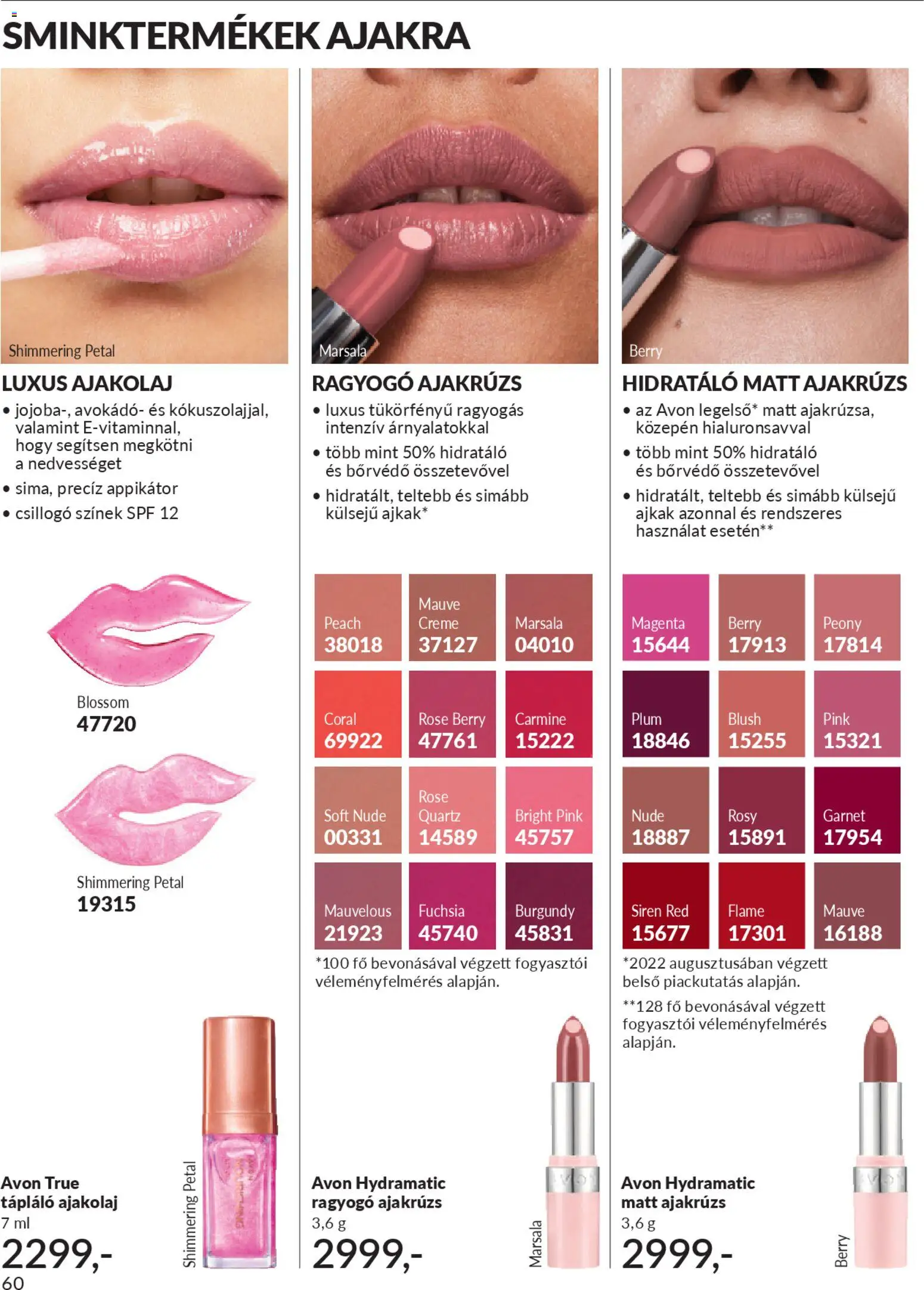 Avon akciós ujság - amely érvényes a következő dátumtól: 01.02.2026 | Oldal: 66