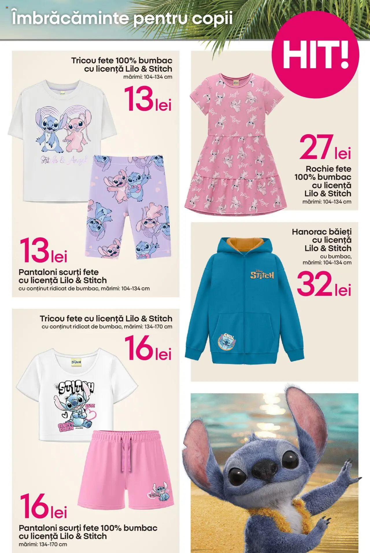 Catalog Pepco – valabil de la 03.07.2025 | Pagină: 3 | Produse: Rochie, Tricou, Pantaloni scurți, Keşe