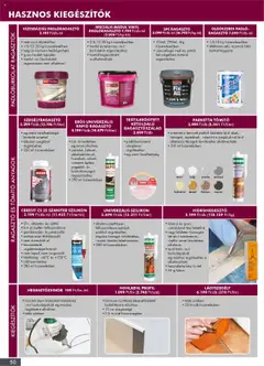 Diego Katalógus - amely érvényes a következő dátumtól: 02.10.2025 | Oldal: 50 | Termékek: Ragasztó, Parketta