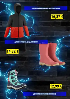 Преглед на Decathlon каталог - Офертите са валидни от 01.04.2026 | Страница: 3 | Продукти: Яке, Ботуши, Обувки
