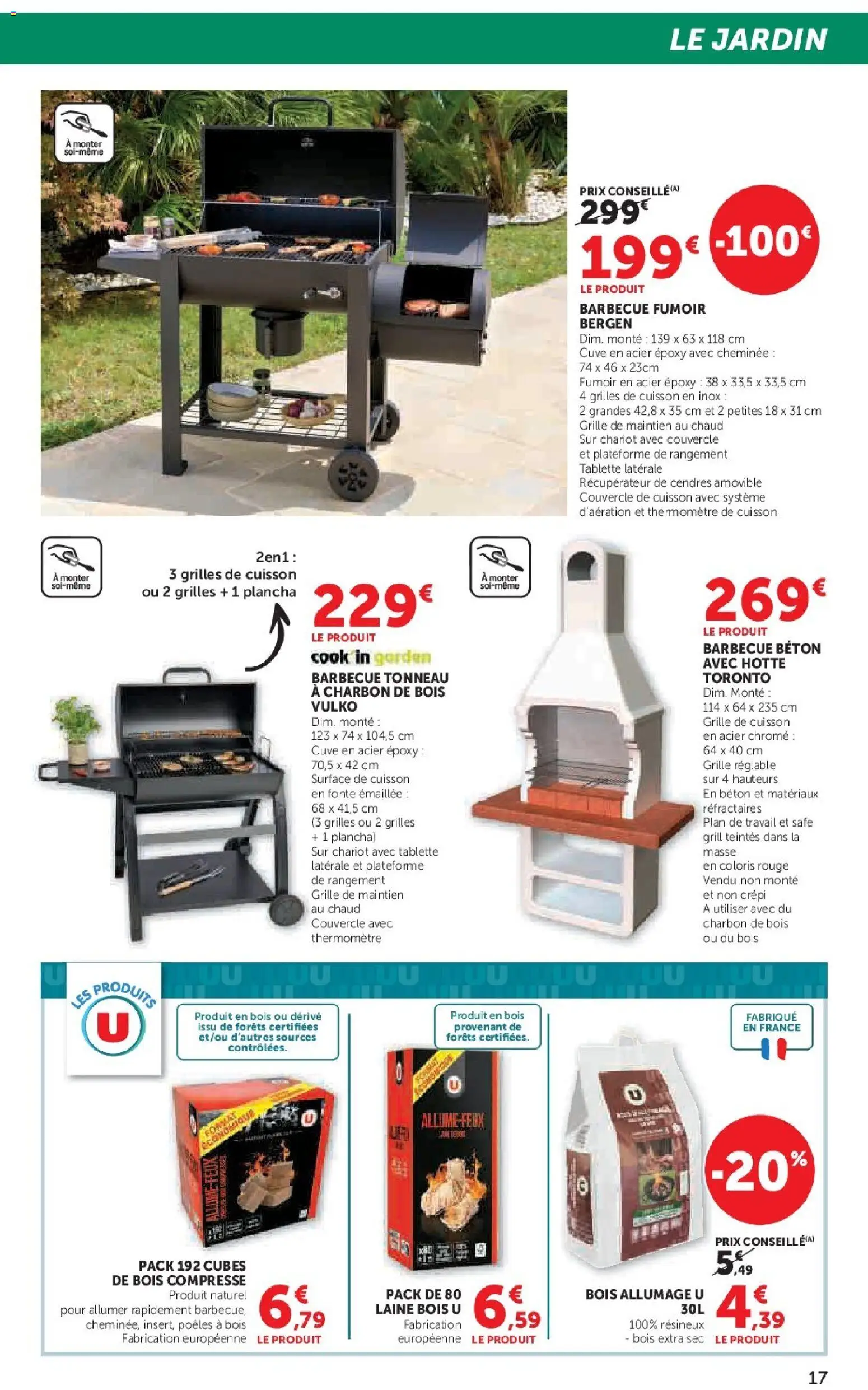 {H1} | Page: 17 | Produits: Tablette, Charbon De Bois, Barbecue, Grille de cuisson