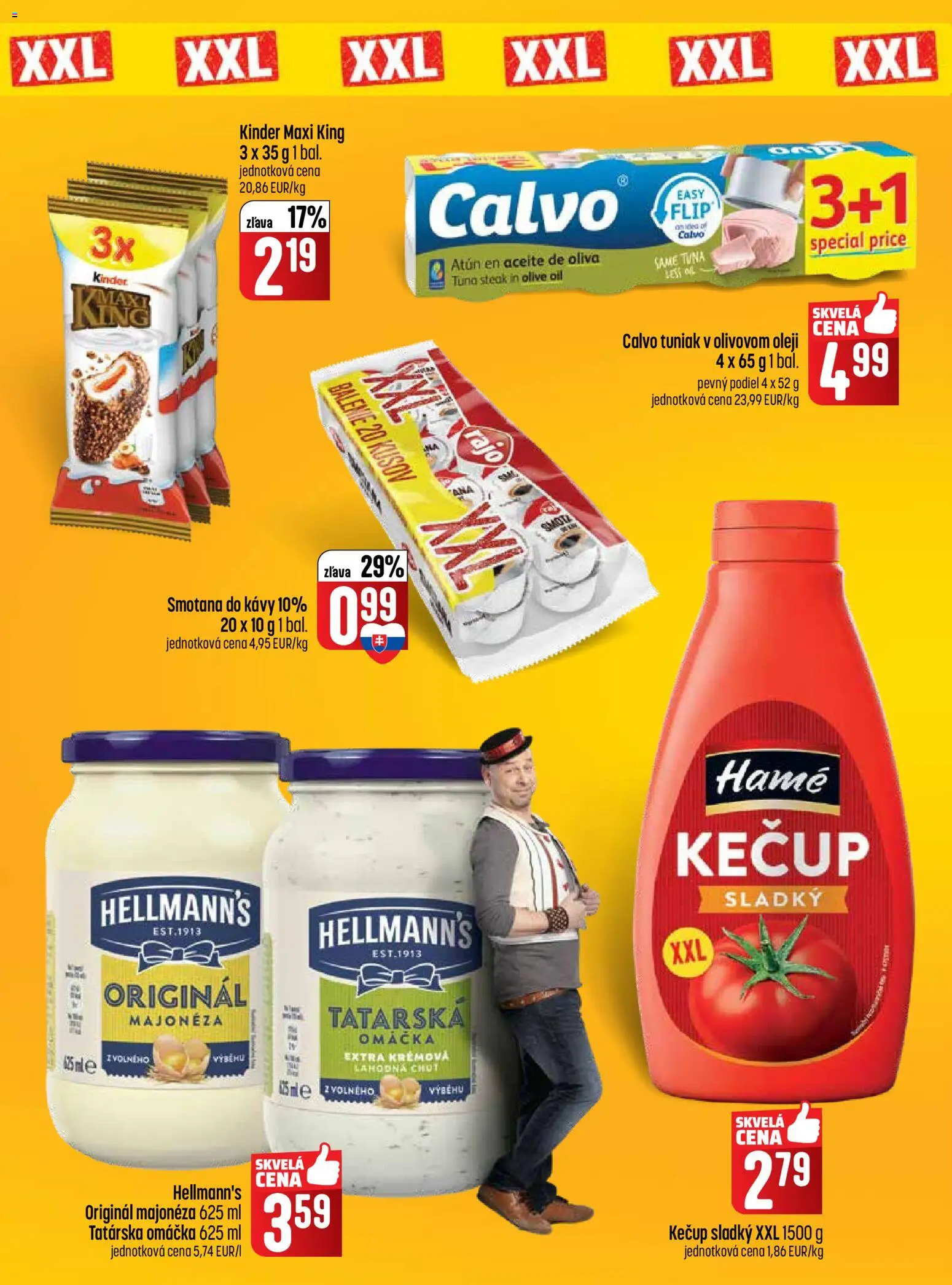 Nové COOP Jednota akcie – leták je platný od 12.02.2026 | Strana: 6 | Produkty: Tuniak, Smotana, Kečup, Steak