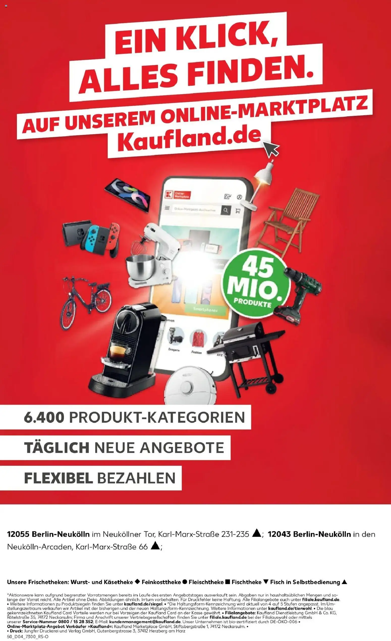 Kaufland prospekt Berlin	 – gültig ab 25.01.2026 | Seite: 50 | Produkte: Grill, Lampe, Wurst, Smartphone