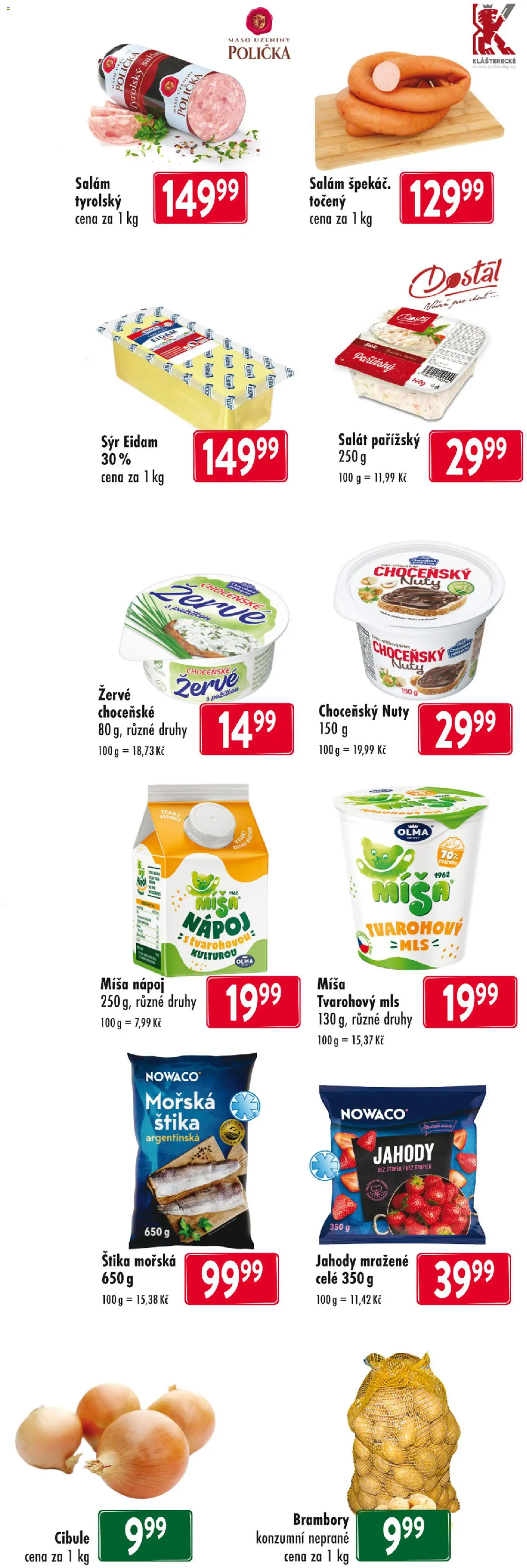 Astur & Qanto leták od 12.02.2026 | Strana: 3 | Produkty: Polička, Sýr, Uzeniny, Maso