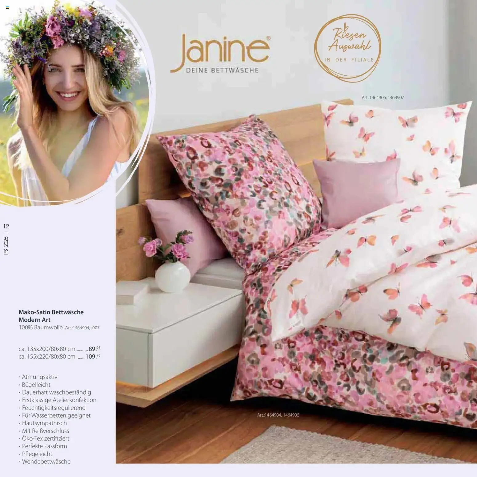 Zurbrüggen Frühlings-Boten für dein zuhause – gültig ab 14.04.2026 | Seite: 10 | Produkte: Bettwäsche