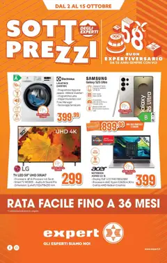 Anteprima del volantino Expert Napoli catalogo valido a partire dal 02.10.2025