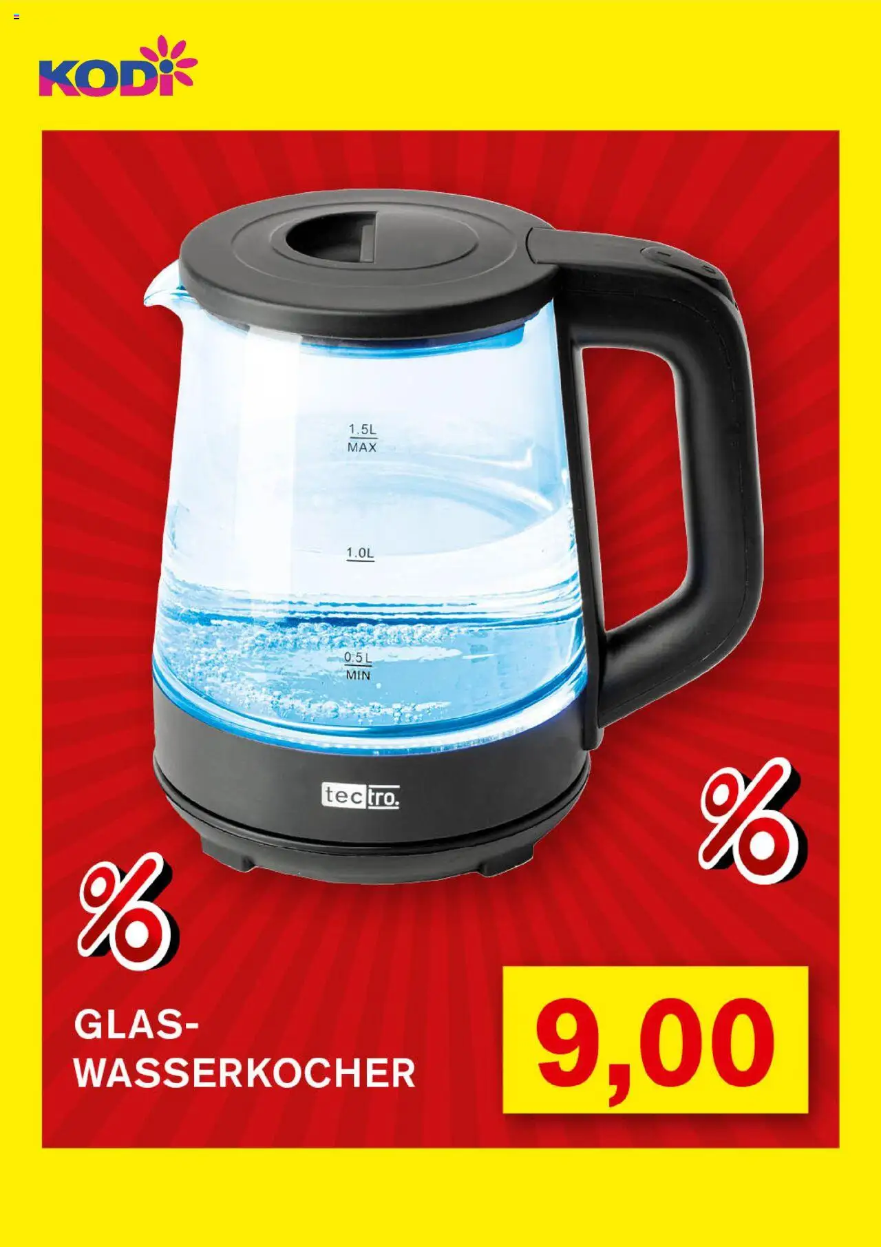 KODi Prospekt 	 - gültig ab dem 04.08.2025 | Seite: 2 | Produkte: Wasserkocher