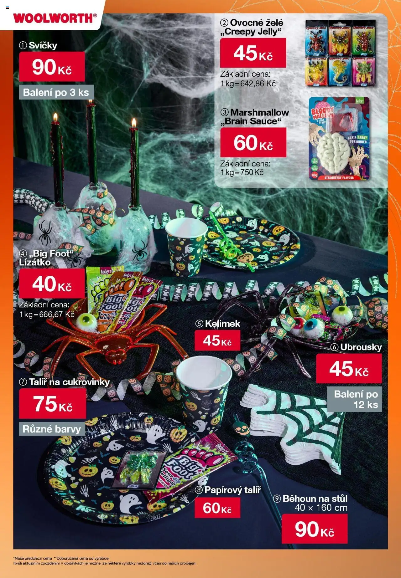 Woolworth leták od 03.10.2025 - akční nabídka | Strana: 17 | Produkty: Marshmallow, Talíř, Stůl, Barvy