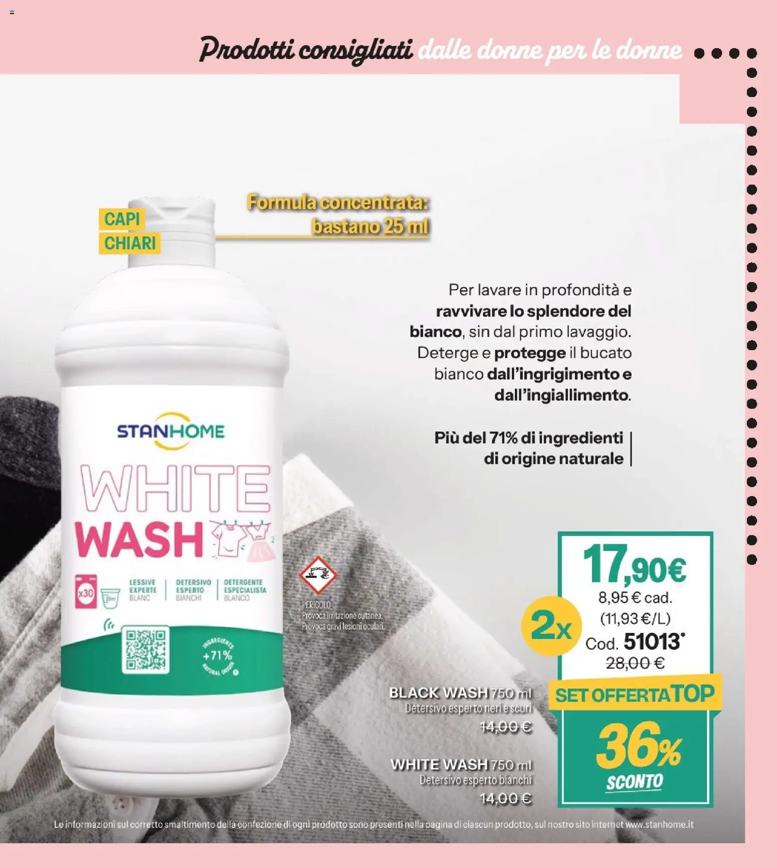 Volantino Stanhome del 17.02.2026 | Pagina: 16 | Prodotti: Detergente, Top