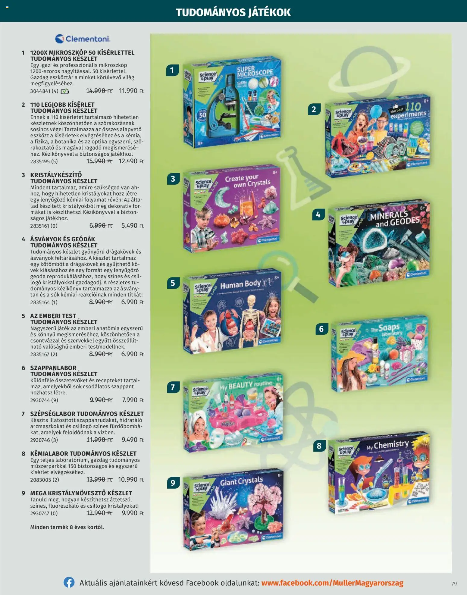 Müller akciós ujság - amely érvényes a következő dátumtól: 27.10.2025 | Oldal: 79 | Termékek: Fürdőbomba, Játék, Body, Játékok