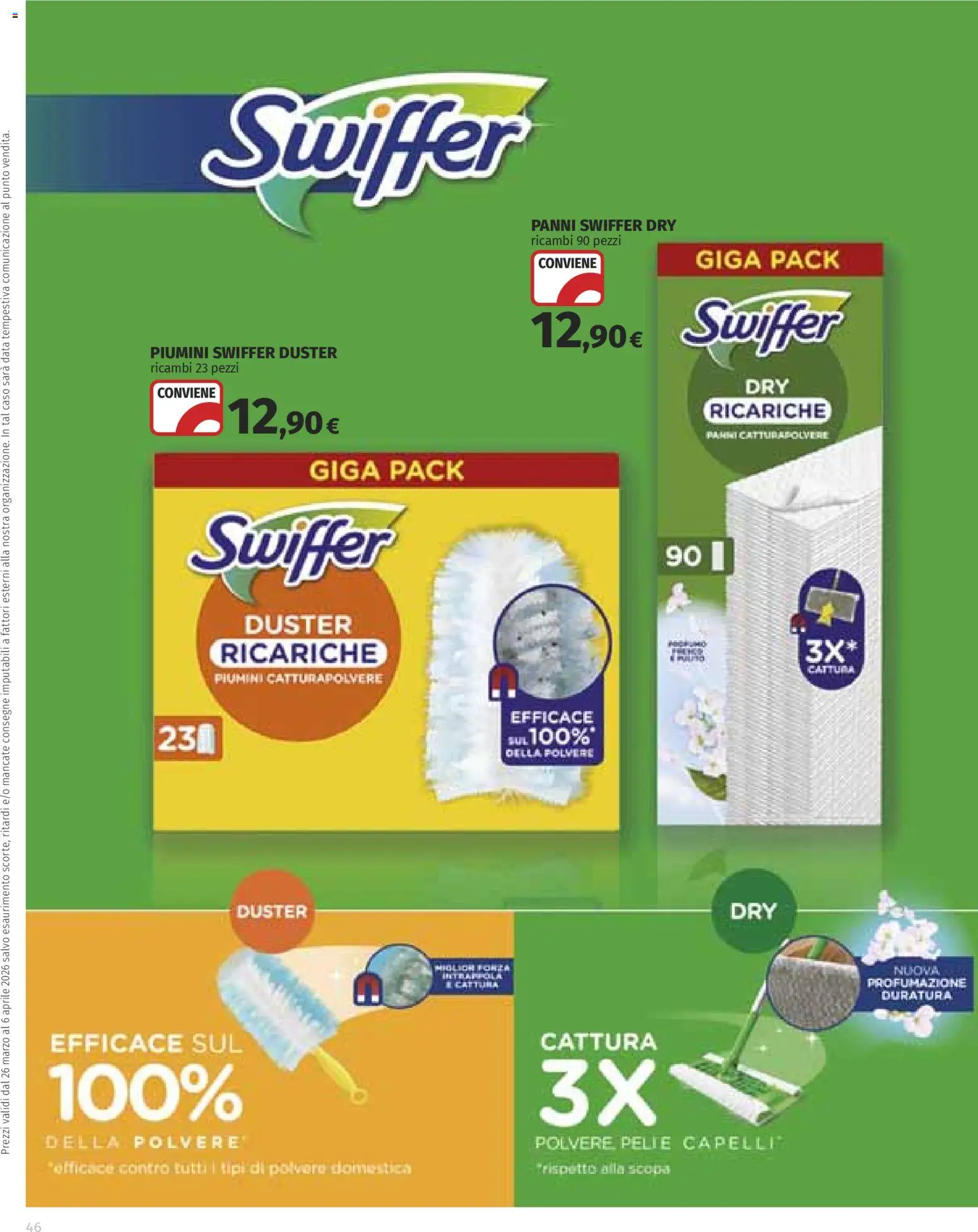 Volantino Ipercoop del 26.03.2026 | Pagina: 46 | Prodotti: Data, Torta