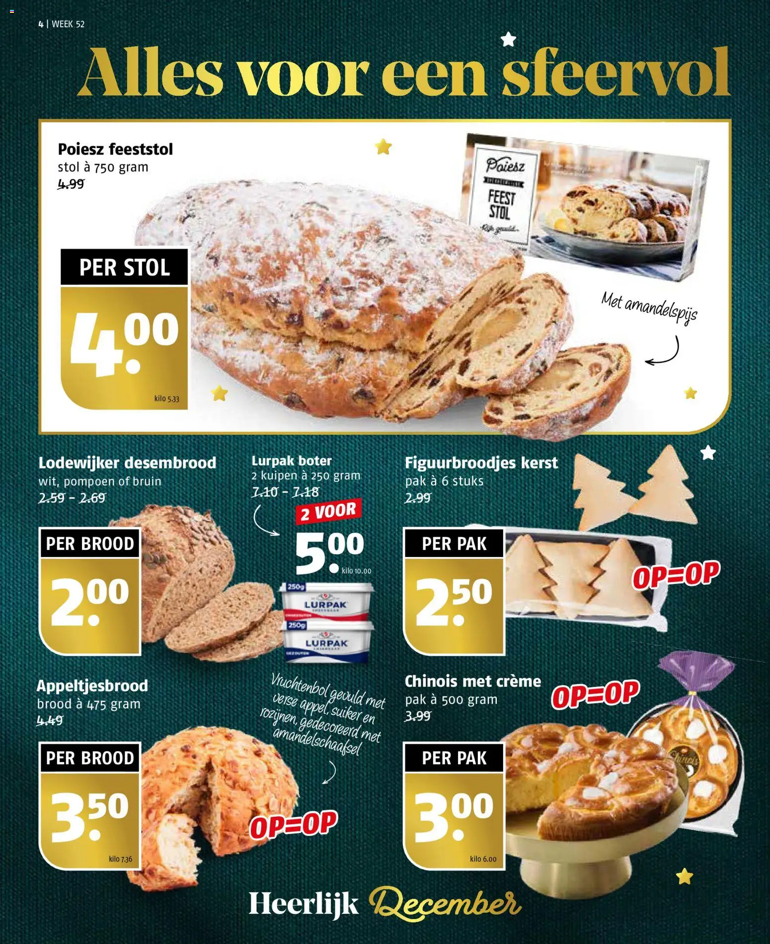 {H1} | Pagina: 4 | Producten: Pompoen, Boter, Brood, Waffelini