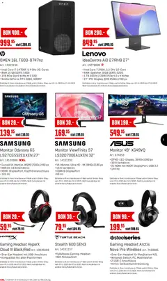 Interdiscount Aktionen ab 01.12.2025 gültig | Seite: 5 | Produkte: Monitor, Samsung, Usb, Lenovo