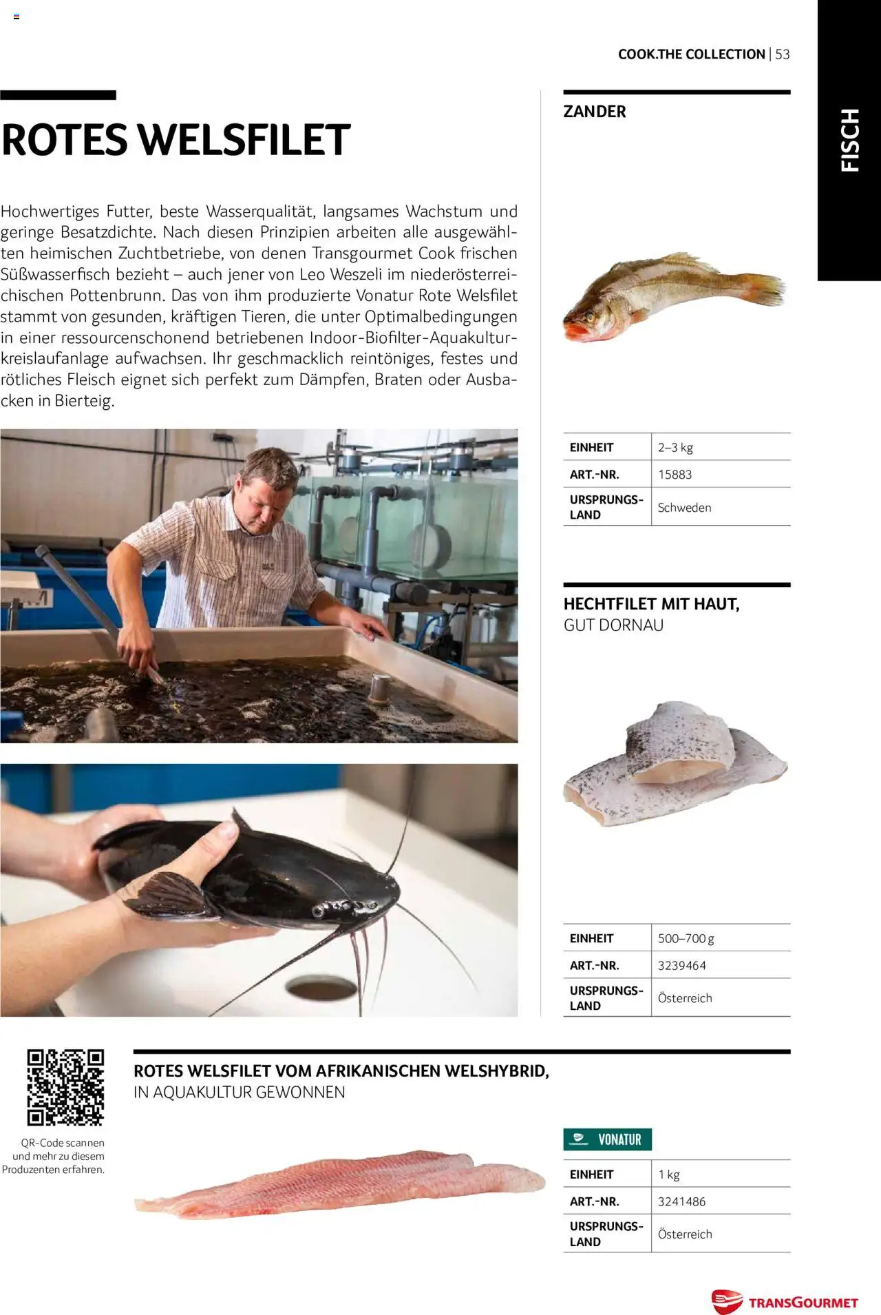 Transgourmet Cook Look-Book gültig ab 01.09.2023 | Seite: 53 | Produkte: Fisch
