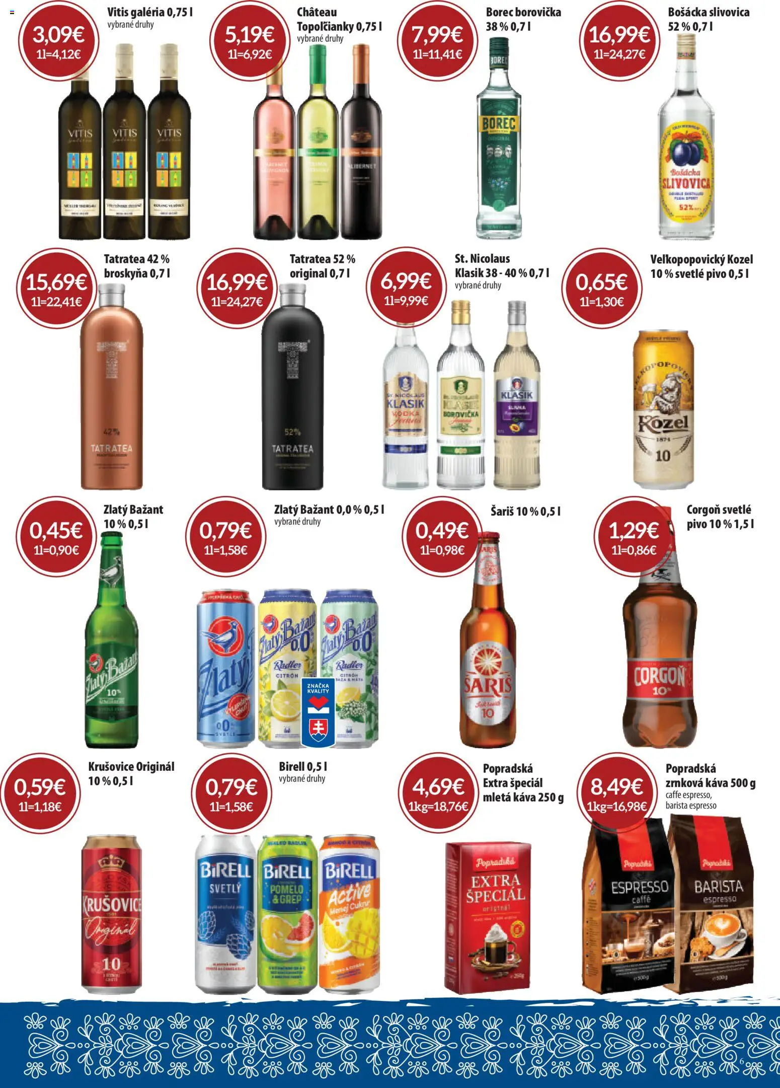 Nové CBA Komfos akcie – leták je platný od 05.02.2026 | Strana: 6