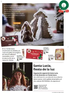 Vista previa Catálogo IKEA Fika válido desde el 07.10.2025 | Página: 7 | Productos: Pan, Vino, Té, Galletas