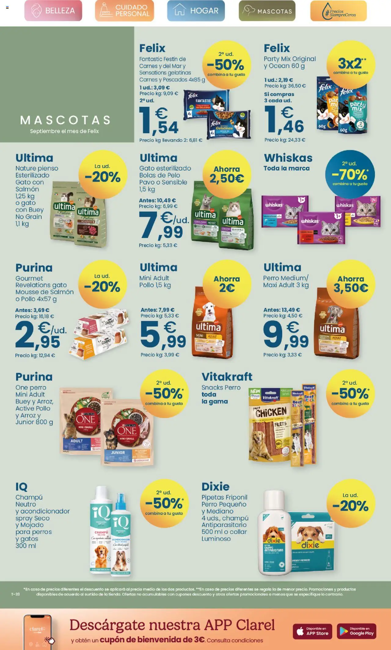 Clarel - folleto │ válido desde el 10.09.2025 | Página: 12 | Productos: Champú, Acondicionador, Mousse, Arroz