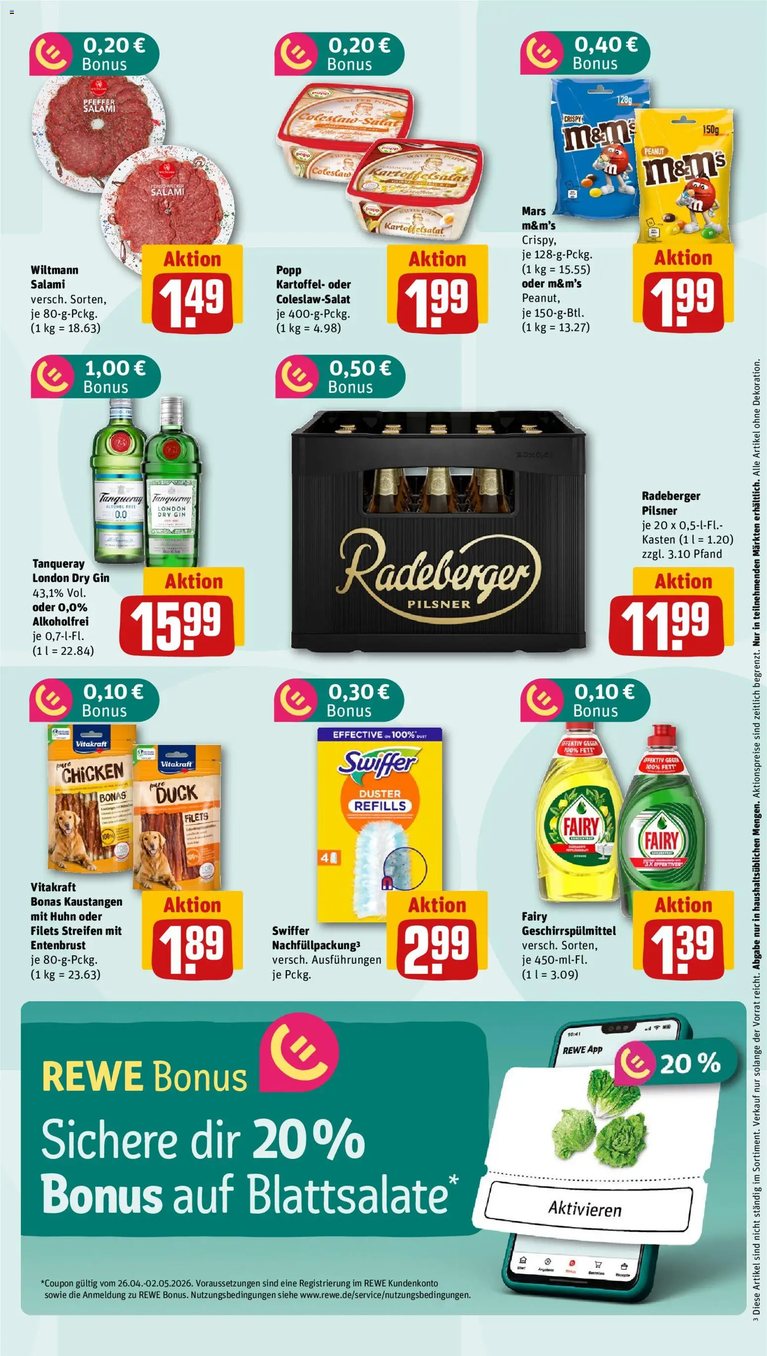 Nahkauf Prospekt – gültig ab 27.04.2026 | Seite: 5 | Produkte: M&M's, Mars, Geschirrspülmittel, Swiffer