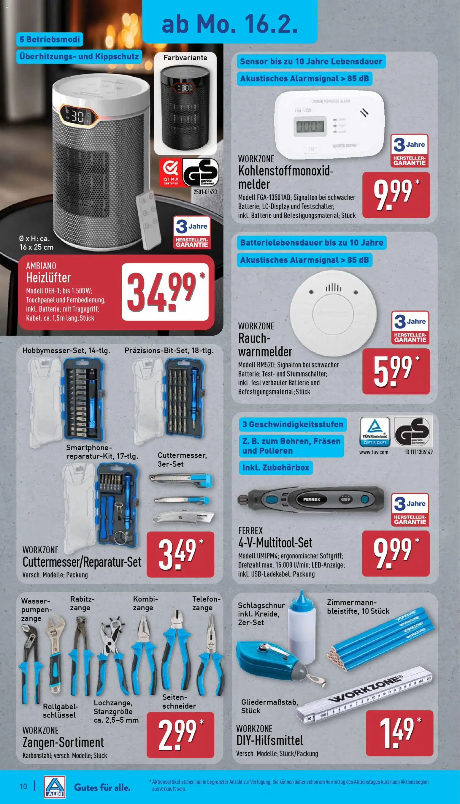 Aldi Prospekt 	 – gültig ab 16.02.2026 | Seite: 15