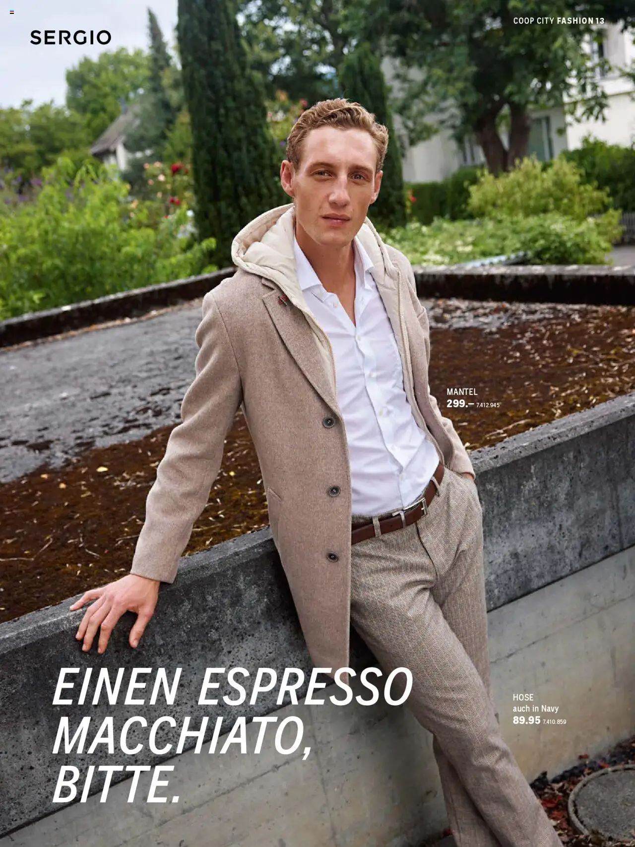 Coop City Aktionen – gültig ab 01.10.2025 | Seite: 13 | Produkte: Mantel, Hose