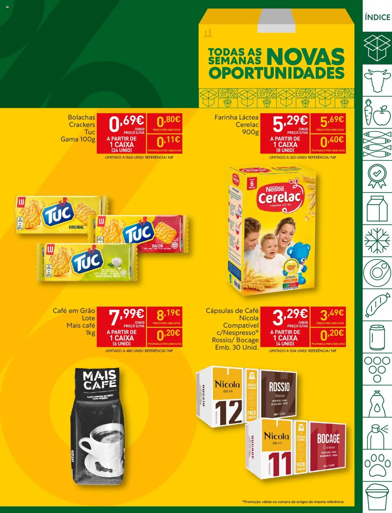 Recheio folheto │ válido de 24.06.2025 | Página: 3 | Produtos: Bacon, Farinha láctea, Bolachas, Caixa