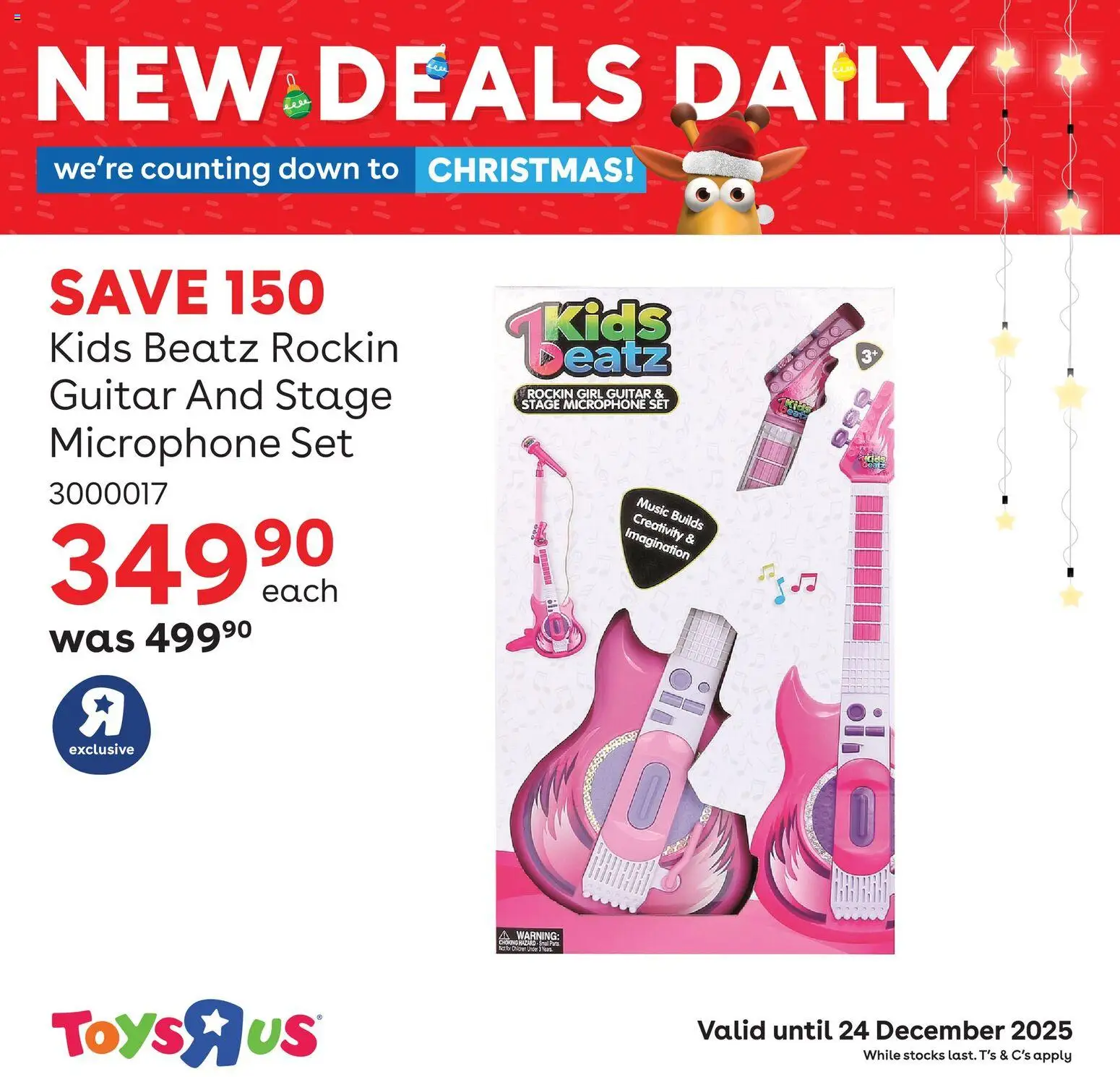 New Toys R Us catalogue – valid from 18.12.2025 | Page: 10 | Products: Microphone, Toys