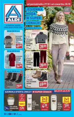 Pogląd oferty "Aldi Gazetka - Artykuły przemysłowe i tekstylia" - ważna od 27.10.2025
