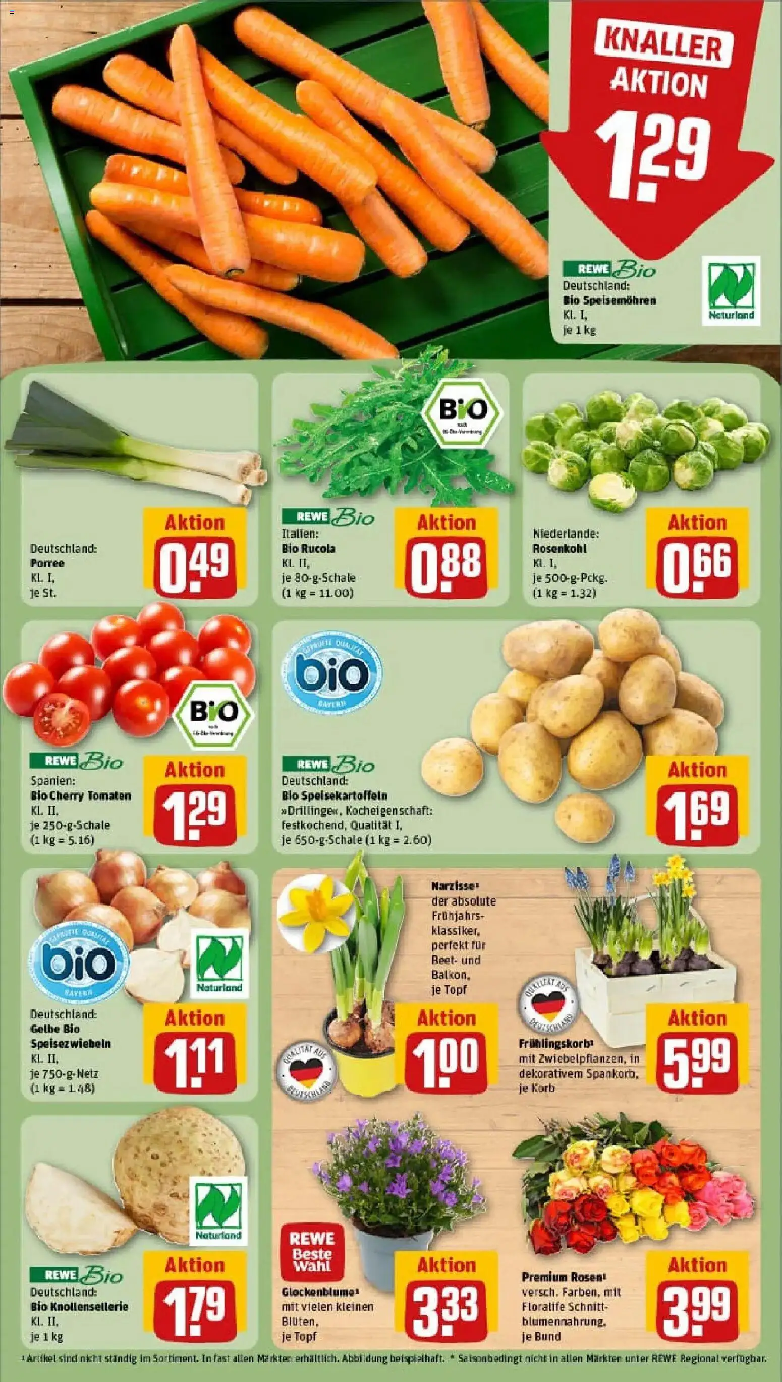 Rewe prospekt Herrieden	 – gültig ab 11.01.2026 | Seite: 7 | Produkte: Rucola, Korb, Tomaten