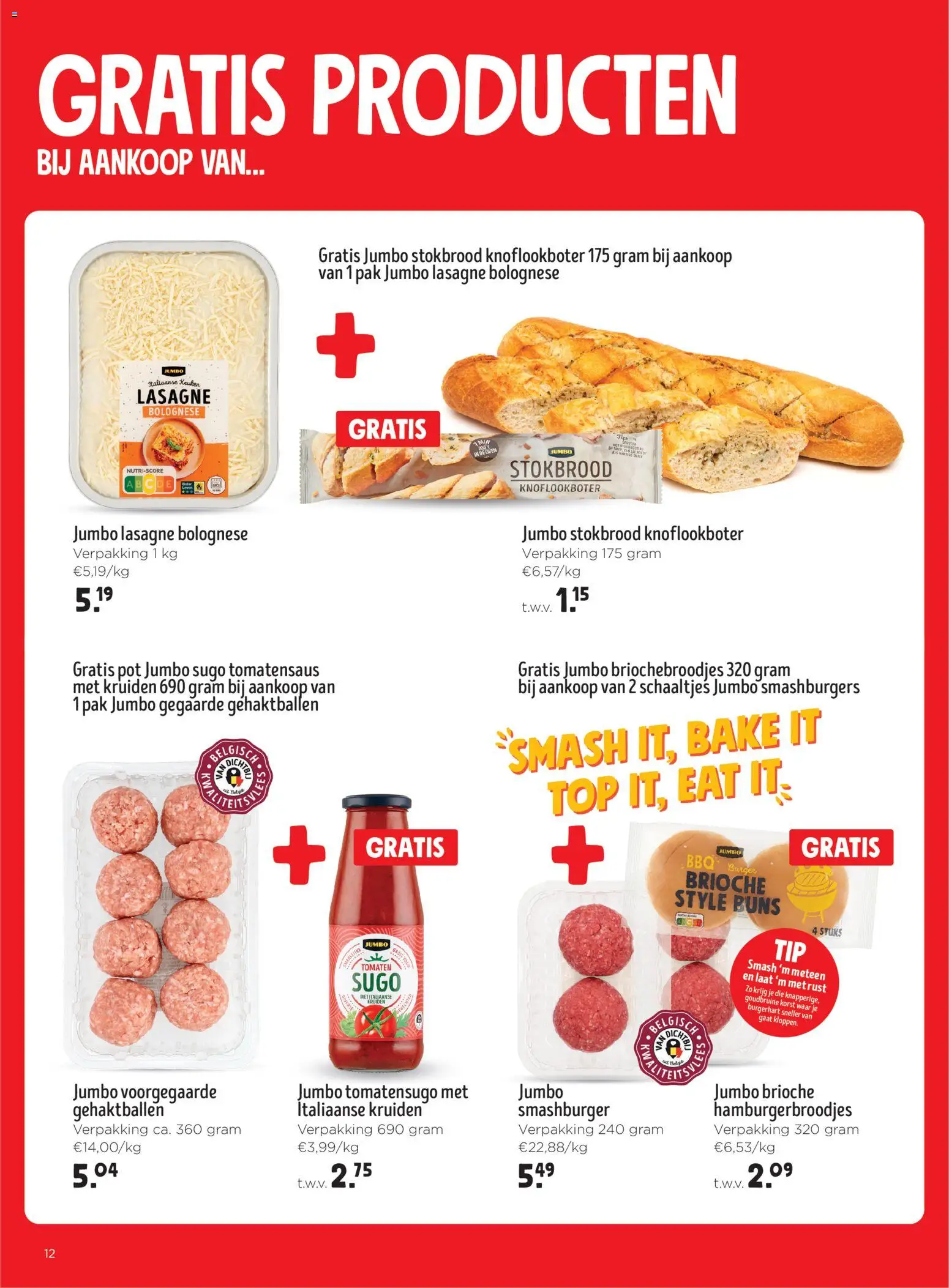 {H1} | Pagina: 12 | Producten: Tomaten, Lasagne, Stokbrood, Pot